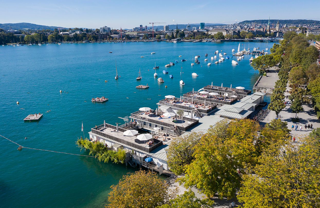 Badi Utoquai, image by Christian Beutler, Zürich Tourismus