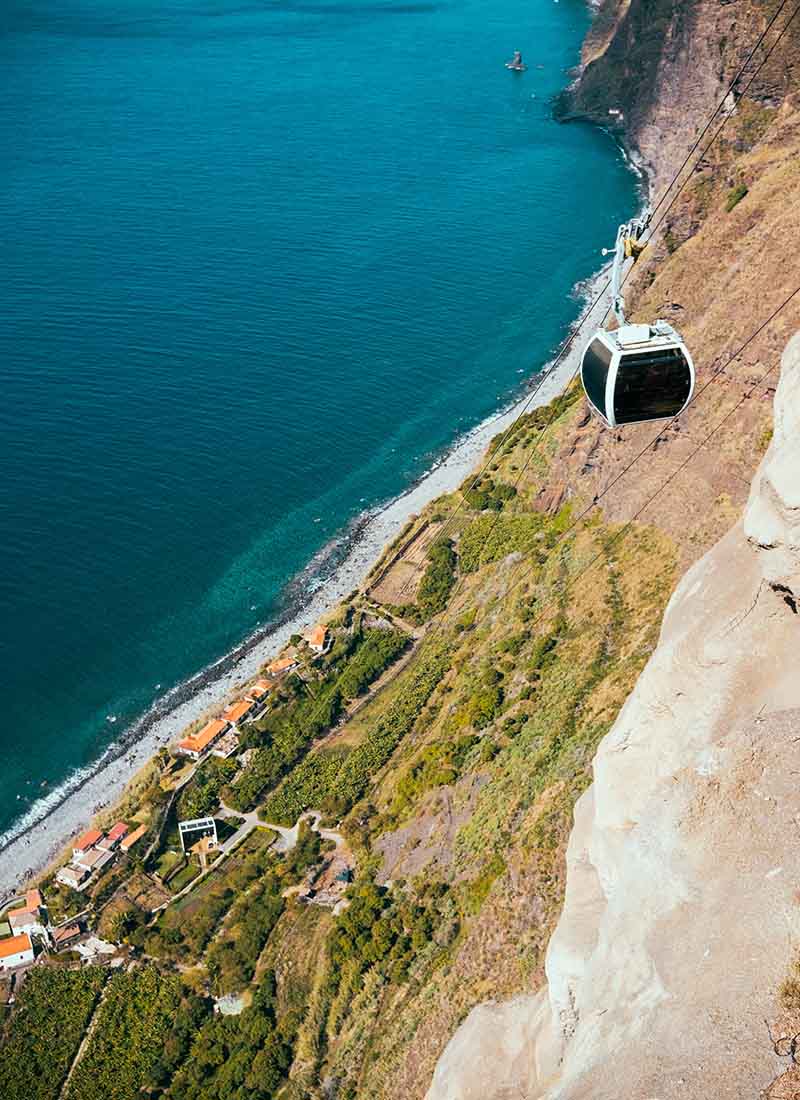 Cable car ride to Fajã dos Padres in Madeira Island, Image by Fredericoalmeida84, Shutterstock